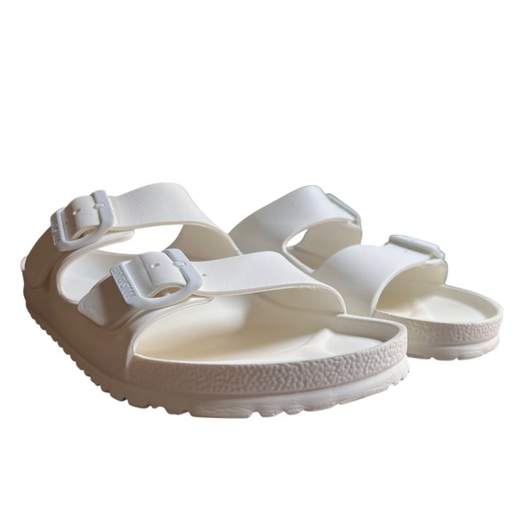 Birkenstock Arizona 2 Strap EVA Men's Sandals-White-Euro 43 US 12 - Picture 8 of 16